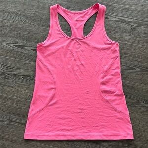 Zella Pink Racerback Tank Top SzM VVGUC